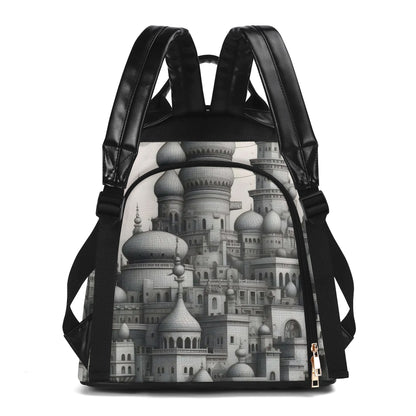 Mochila DAZ Art de PU para viajes