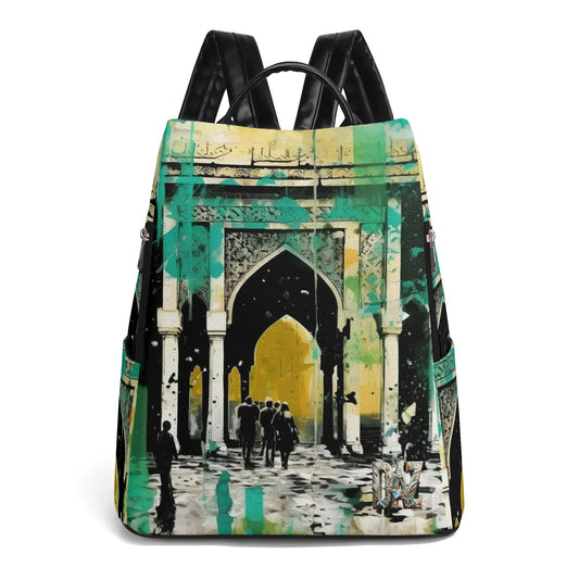 Mochila DAZ Art de PU para viajes