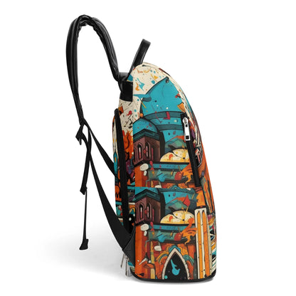 Mochila DAZ Art de PU para viajes