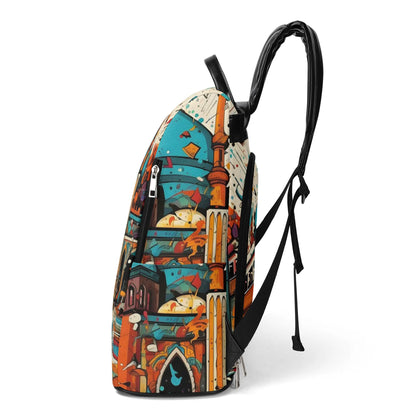 Mochila DAZ Art de PU para viajes