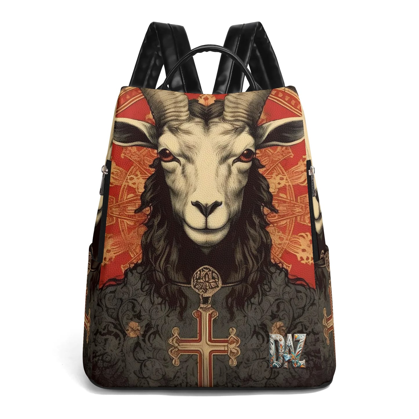 Mochila DAZ Art de PU para viajes