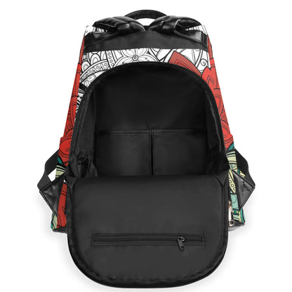 Mochila DAZ Art de PU para viajes