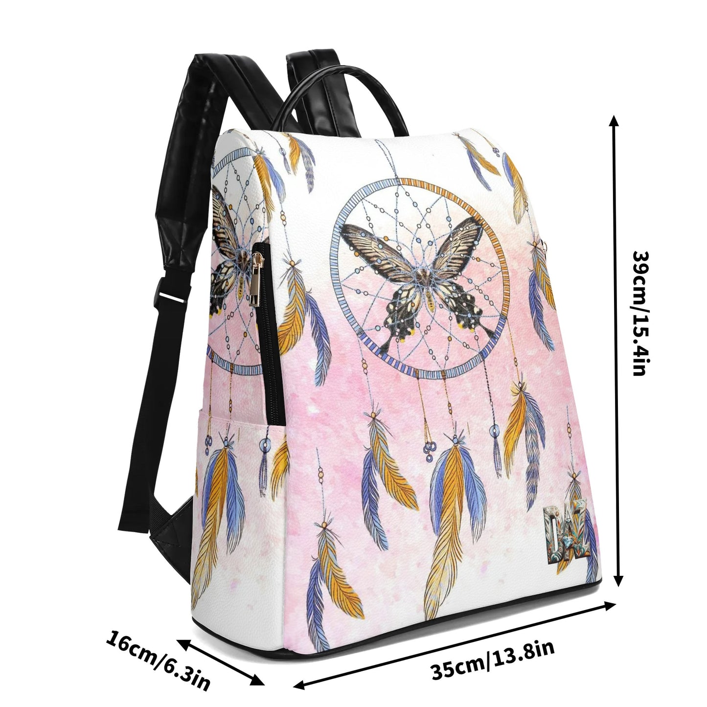 Mochila DAZ Art de PU para viajes