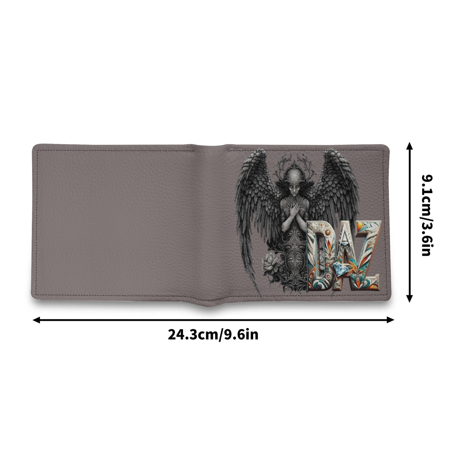 Cartera DAZ Premium de cuero sintético para hombre
