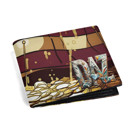 Cartera DAZ Premium de cuero sintético para hombre