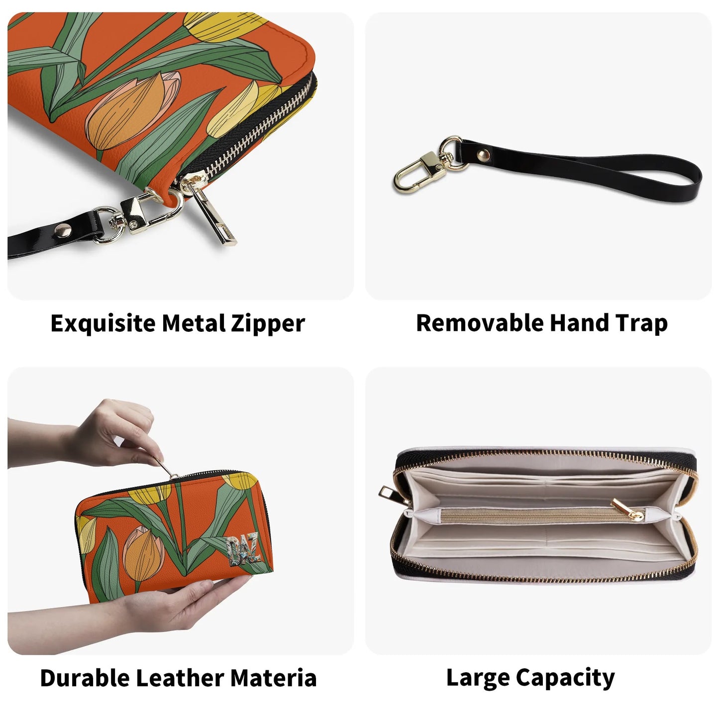 Cartera de piel sintética 2.0 DAZ Luxury