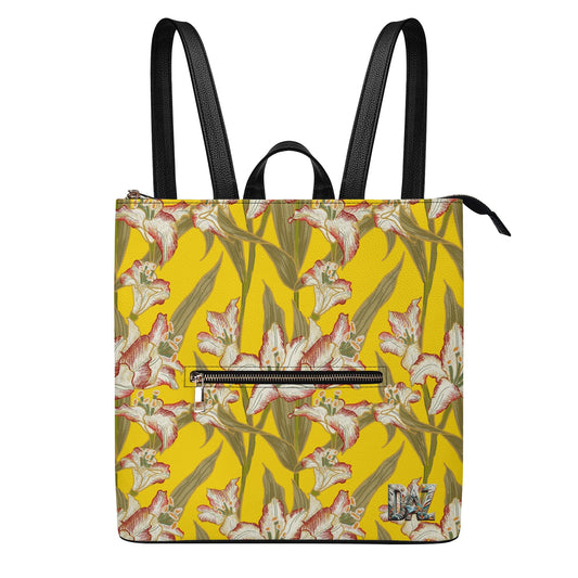 Mochila DAZ Luxury de cuero sintético para mujer