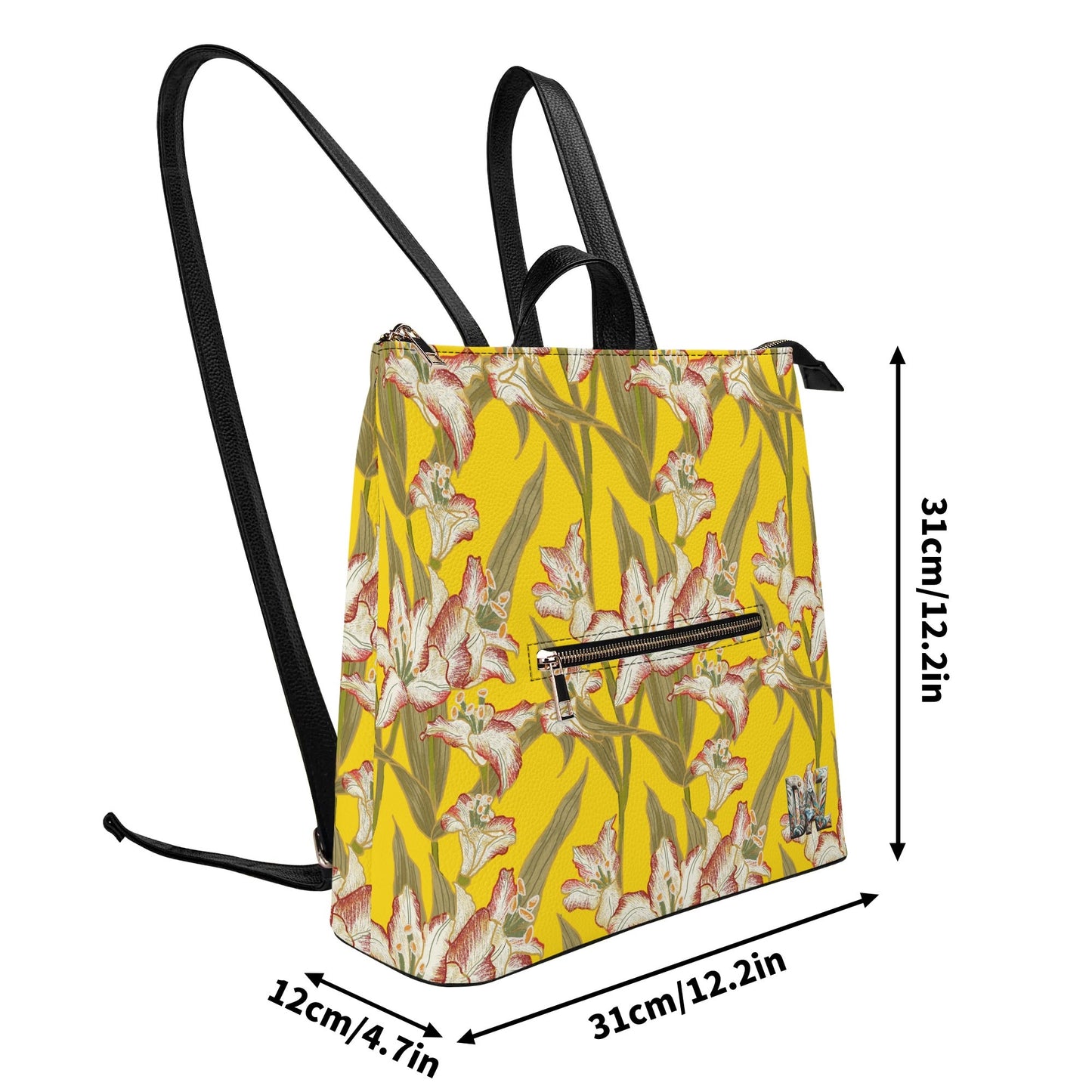 Mochila DAZ Luxury de cuero sintético para mujer