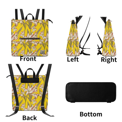 Mochila DAZ Luxury de cuero sintético para mujer