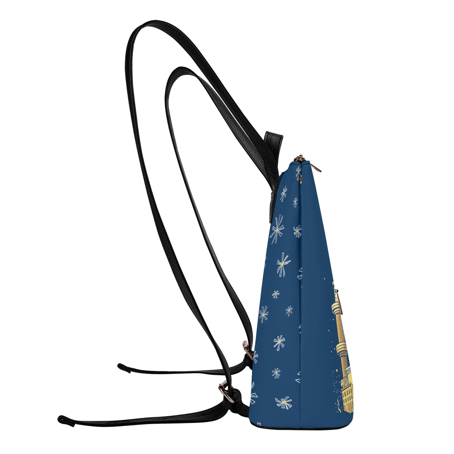 Mochila DAZ Luxury de cuero sintético para mujer