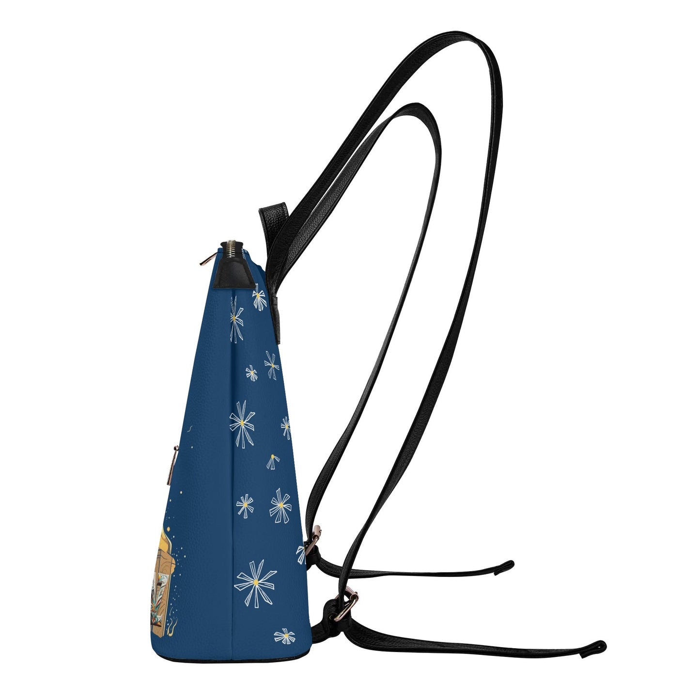 Mochila DAZ Luxury de cuero sintético para mujer