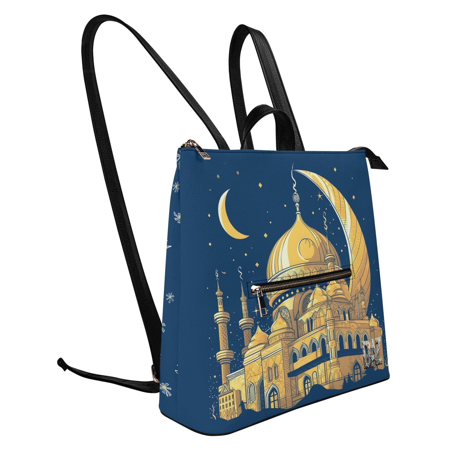 Mochila DAZ Luxury de cuero sintético para mujer