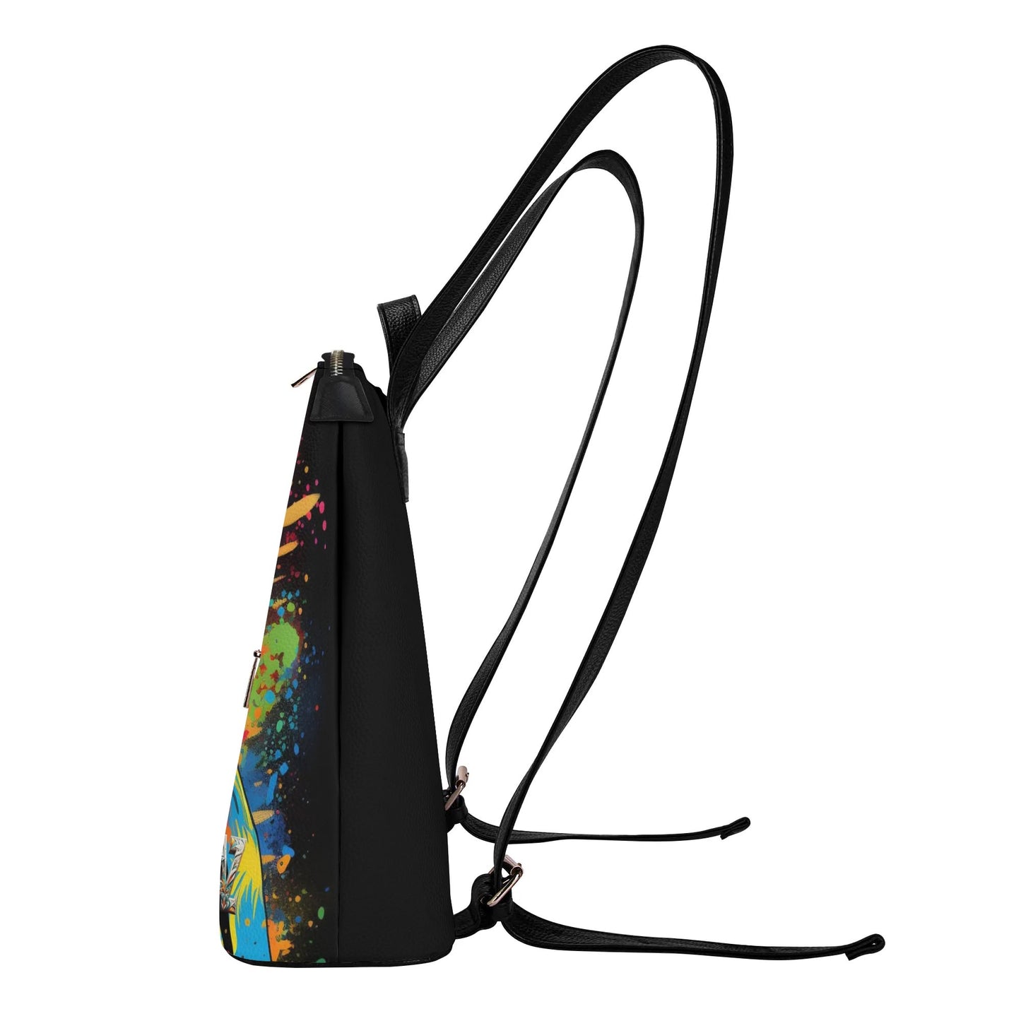 Mochila DAZ Luxury de cuero sintético para mujer