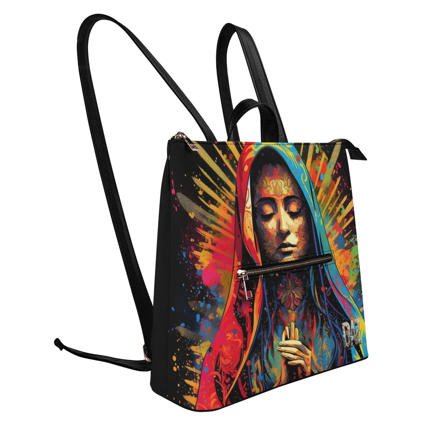 Mochila DAZ Luxury de cuero sintético para mujer