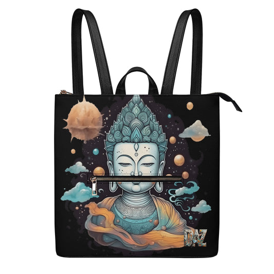Mochila DAZ Luxury de cuero sintético para mujer