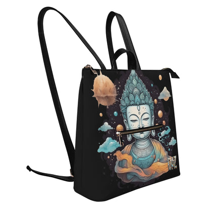 Mochila DAZ Luxury de cuero sintético para mujer