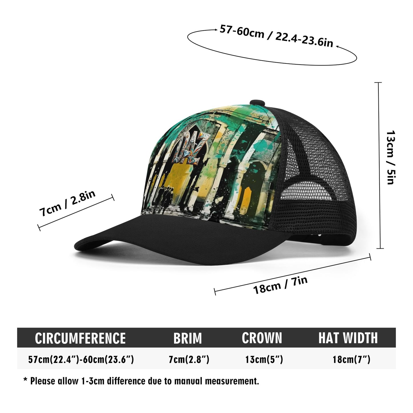 Gorra DAZ de malla