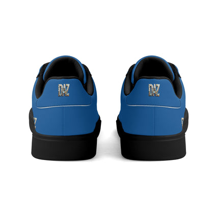 Zapatos de skate DAZ Premium de cuero de caña baja, ligeros para adultos
