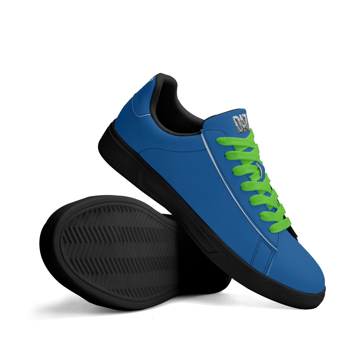 Zapatos de skate DAZ Premium de cuero de caña baja, ligeros para adultos