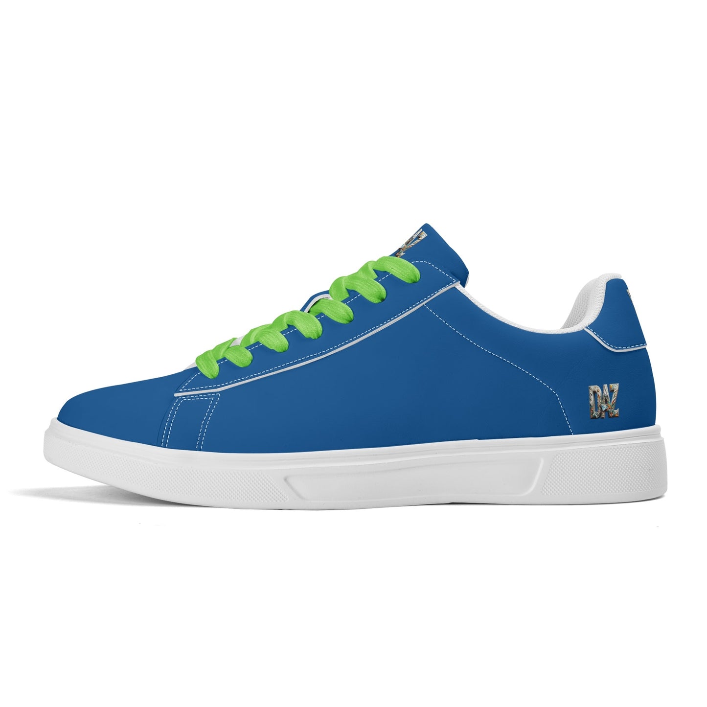 Zapatos de skate DAZ Premium de cuero de caña baja, ligeros para adultos