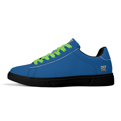 Zapatos de skate DAZ Premium de cuero de caña baja, ligeros para adultos