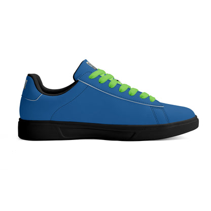 Zapatos de skate DAZ Premium de cuero de caña baja, ligeros para adultos