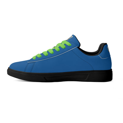 Zapatos de skate DAZ Premium de cuero de caña baja, ligeros para adultos