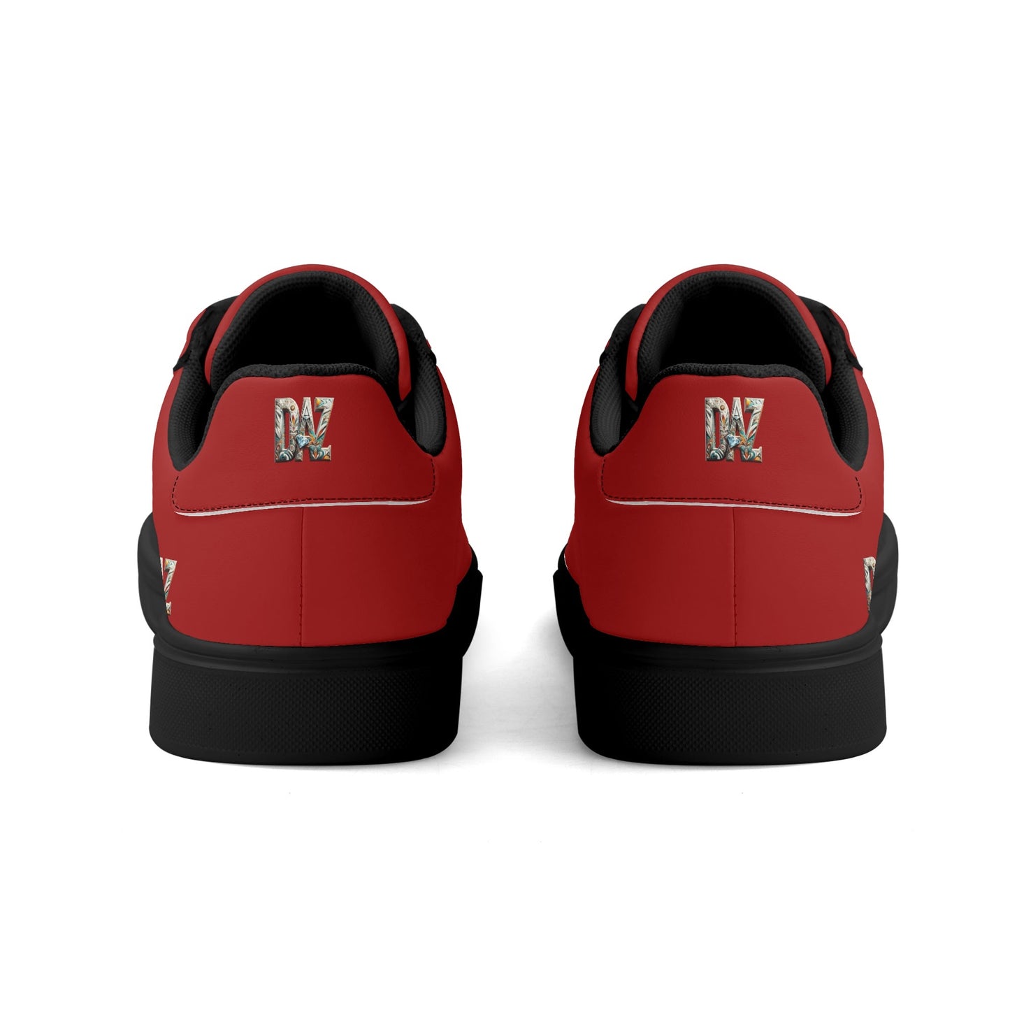 Zapatos de skate DAZ Premium de cuero de caña baja, ligeros para adultos