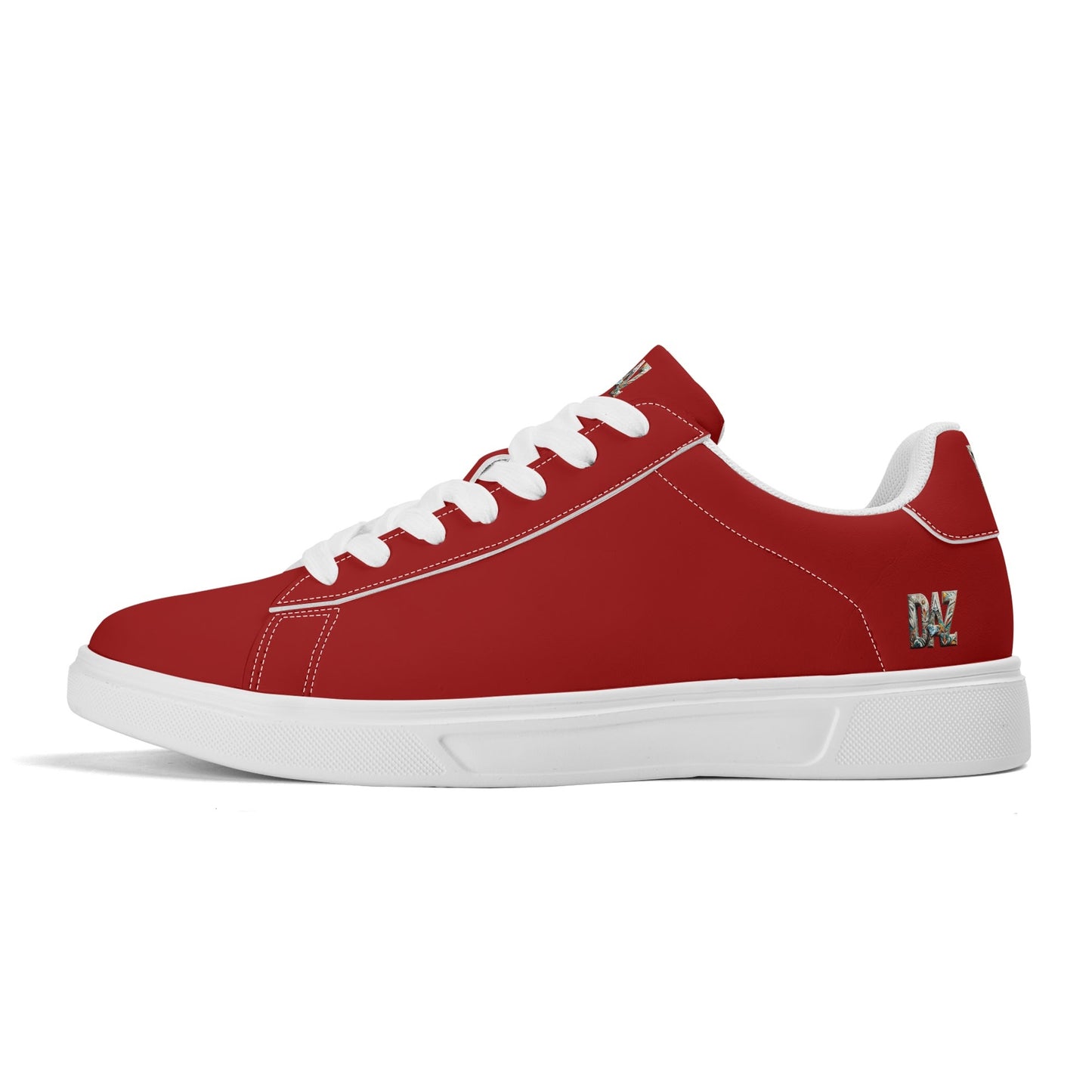 Zapatos de skate DAZ Premium de cuero de caña baja, ligeros para adultos