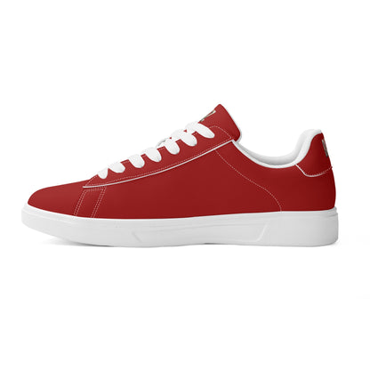 Zapatos de skate DAZ Premium de cuero de caña baja, ligeros para adultos