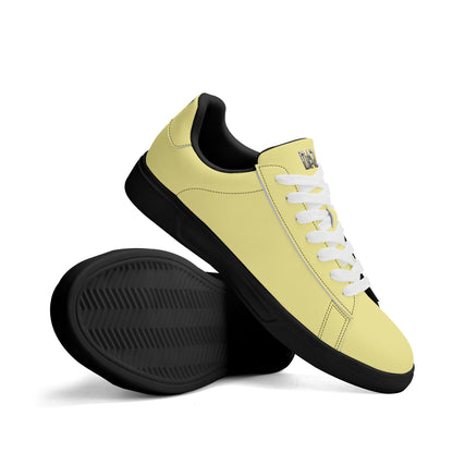Zapatos de skate DAZ Premium de cuero de caña baja, ligeros para adultos