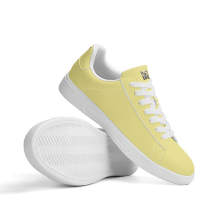 Zapatos de skate DAZ Premium de cuero de caña baja, ligeros para adultos