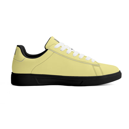 Zapatos de skate DAZ Premium de cuero de caña baja, ligeros para adultos