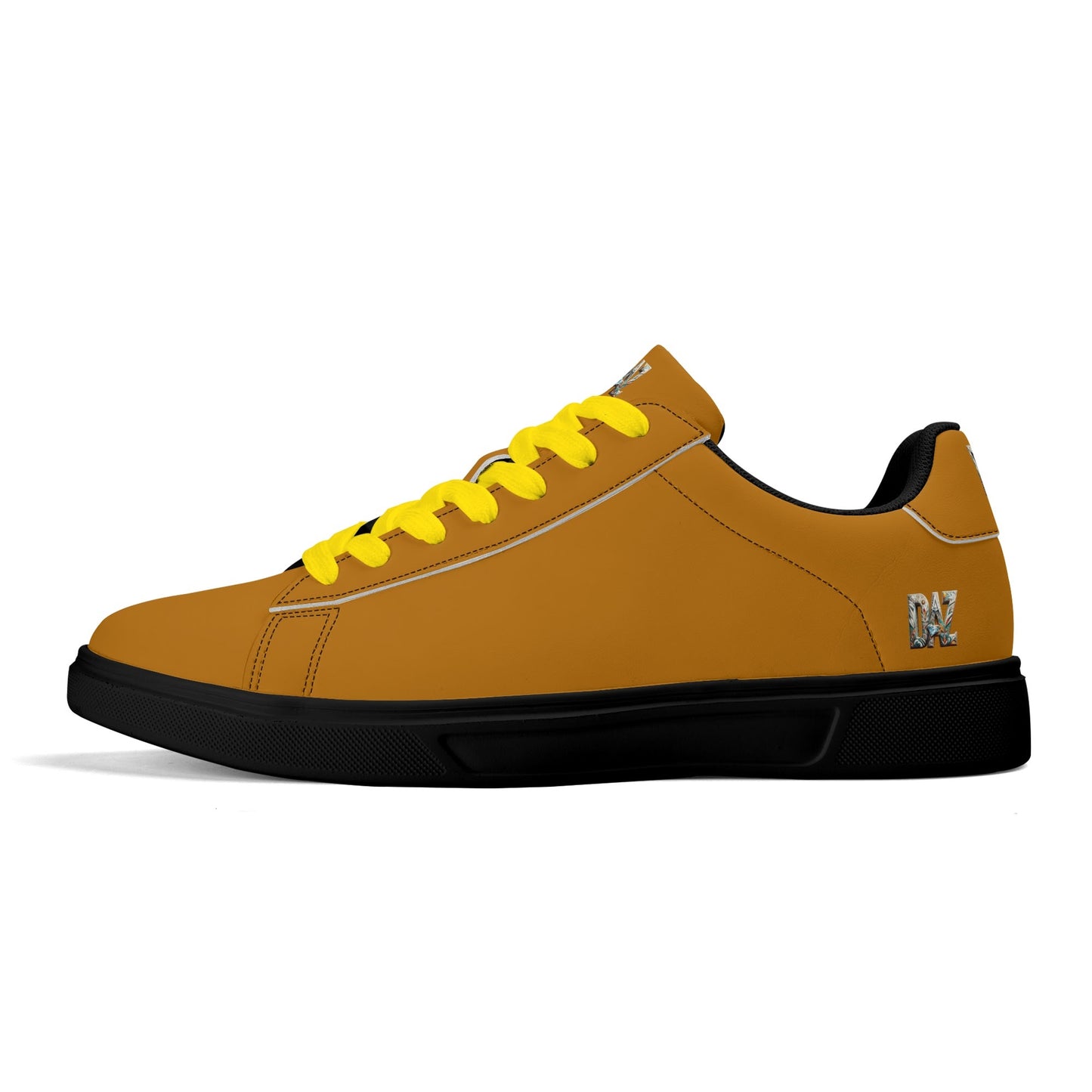Zapatos de skate DAZ Premium de cuero de caña baja, ligeros para adultos