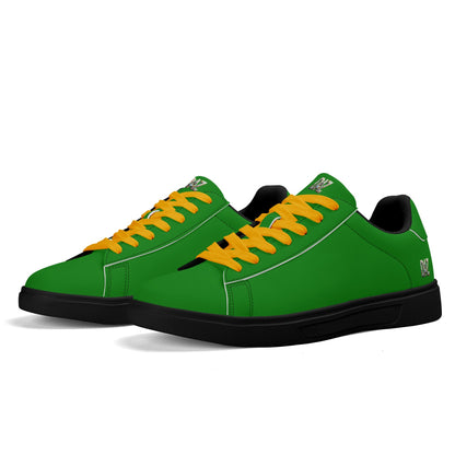 Zapatos de skate DAZ Premium de cuero de caña baja, ligeros para adultos