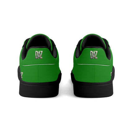 Zapatos de skate DAZ Premium de cuero de caña baja, ligeros para adultos