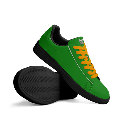 Zapatos de skate DAZ Premium de cuero de caña baja, ligeros para adultos