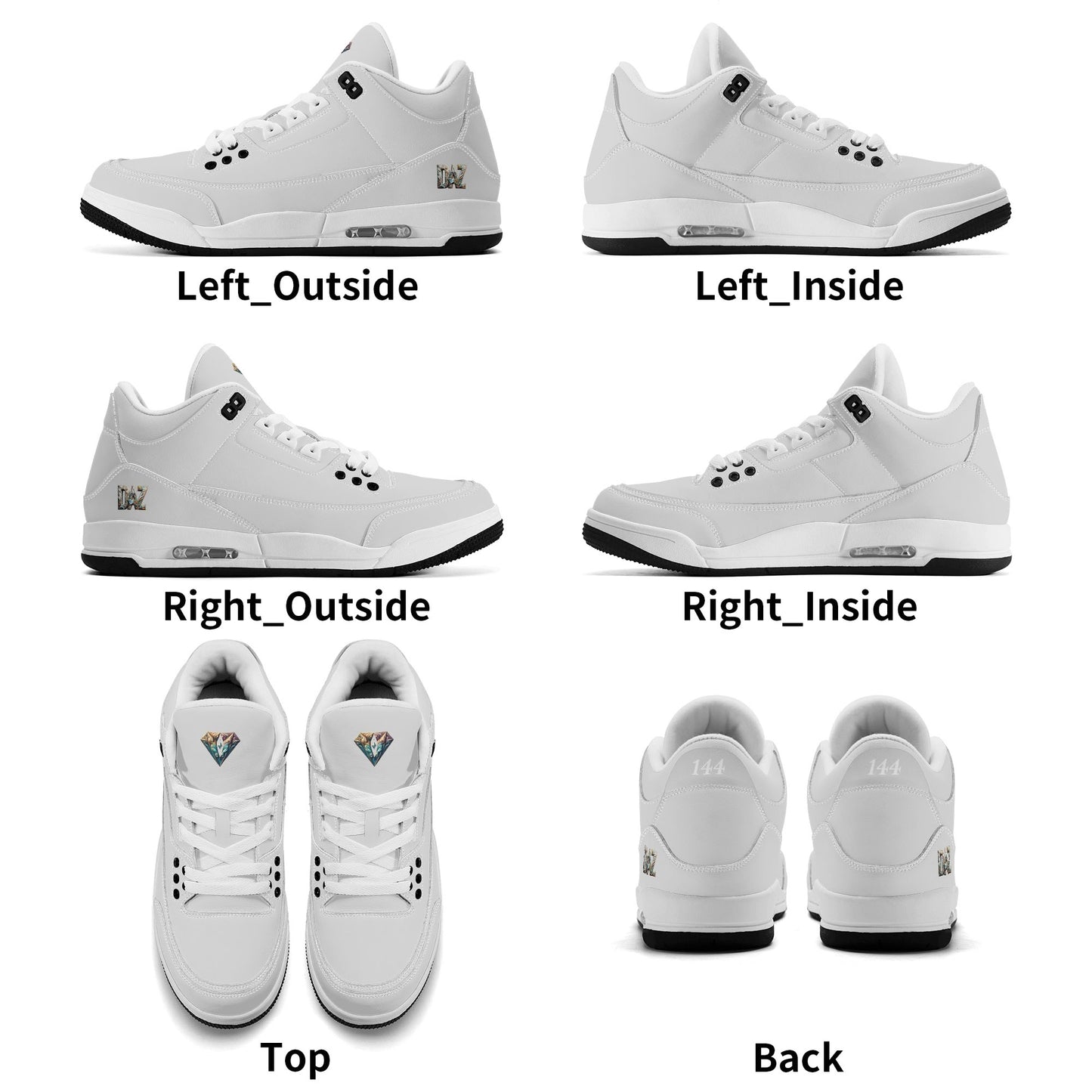 Zapatillas DAZ Luxury de cuero retro