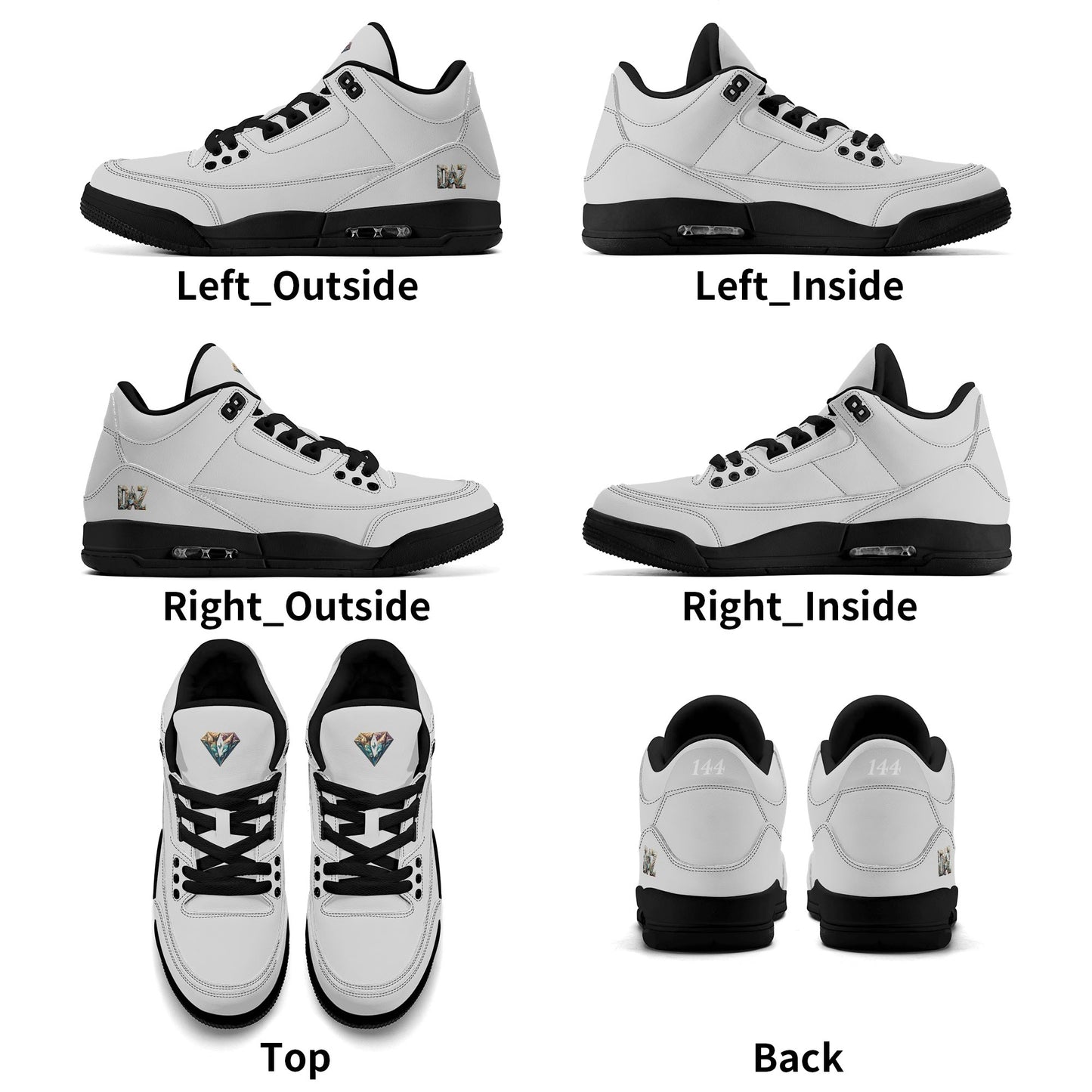Zapatillas DAZ Luxury de cuero retro