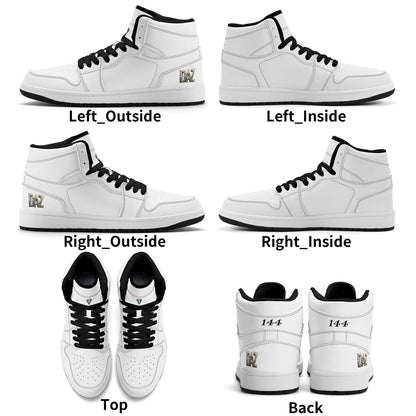 Zapatillas altas DAZ Luxury de piel sintética de primera calidad