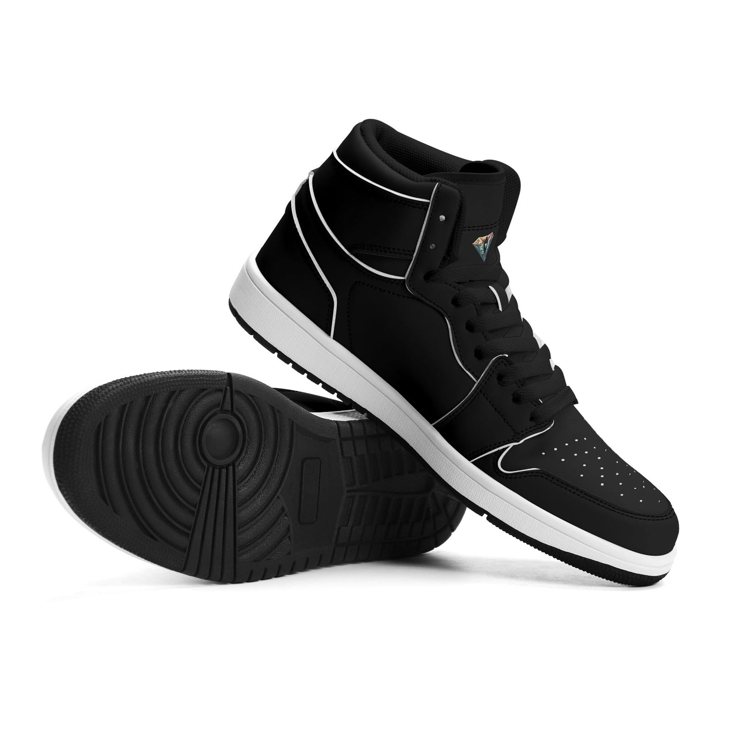 Zapatillas altas DAZ Luxury de piel sintética de primera calidad