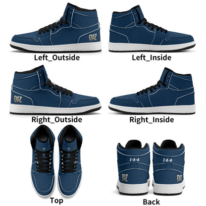 Zapatillas altas DAZ Luxury de piel sintética de primera calidad