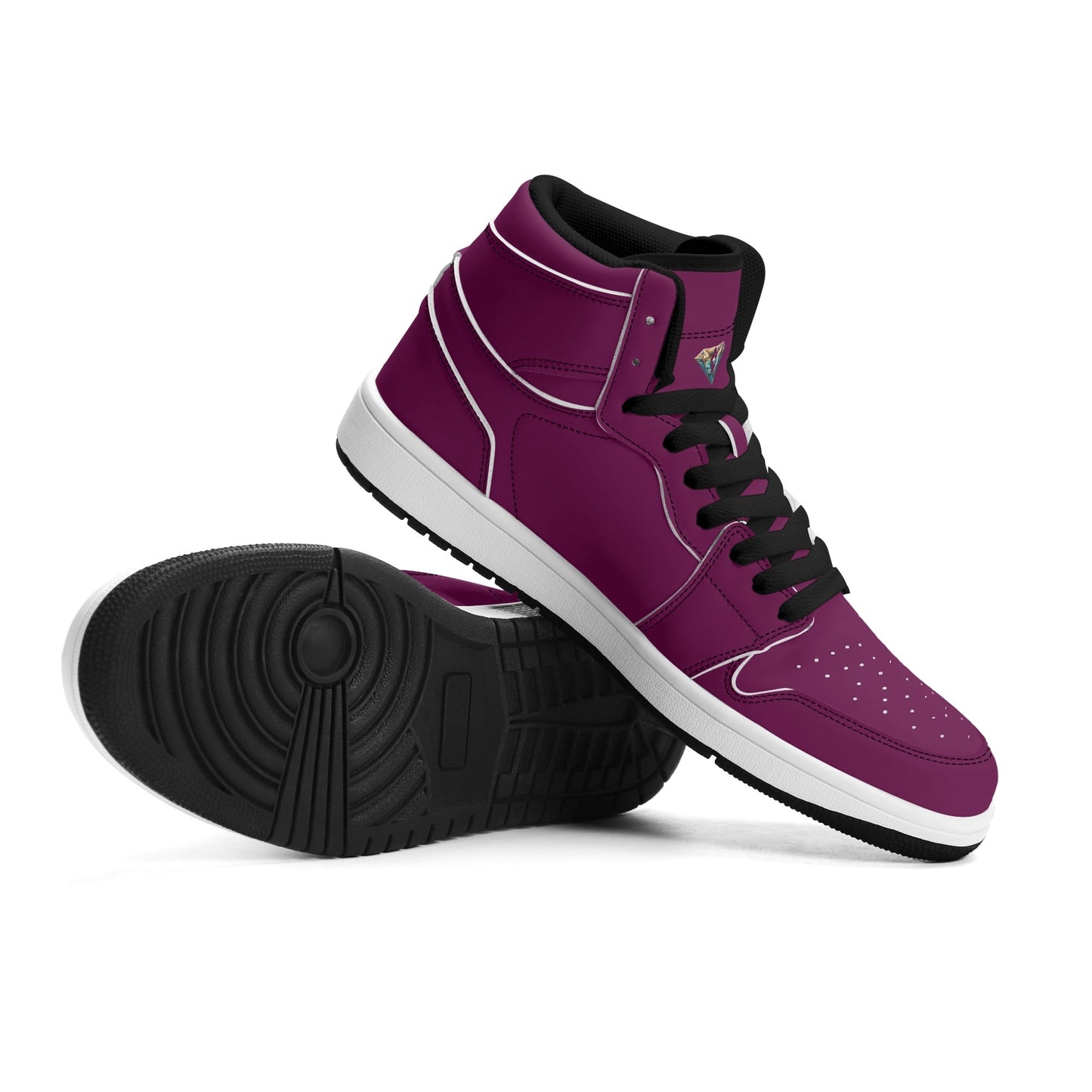 Zapatillas altas DAZ Luxury de piel sintética de primera calidad
