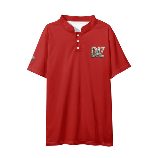 Polo DAZ Luxury de golf y tenis de manga corta para hombre