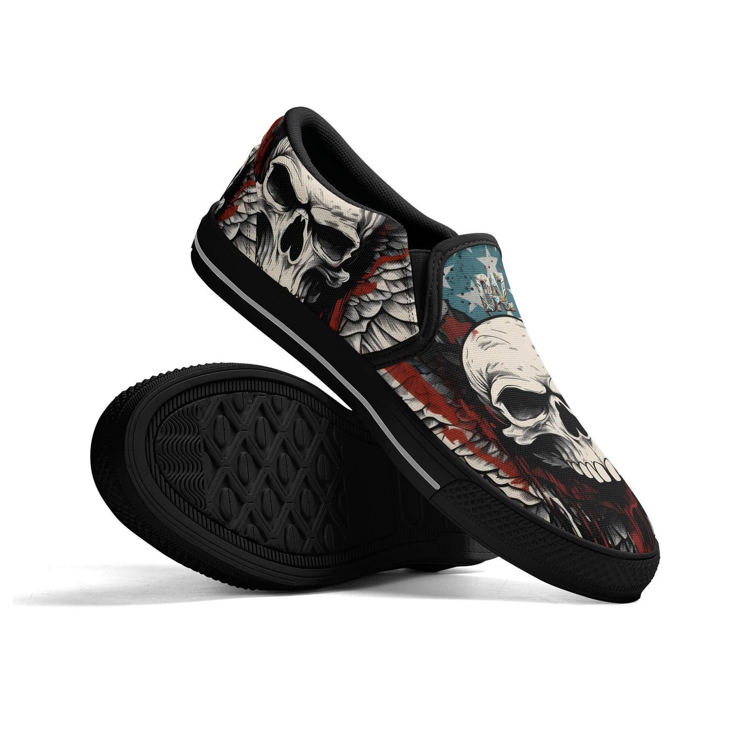 Zapatos DAZ Premium de goma sin cordones para hombre