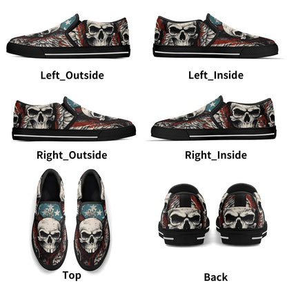 Zapatos DAZ Premium de goma sin cordones para hombre