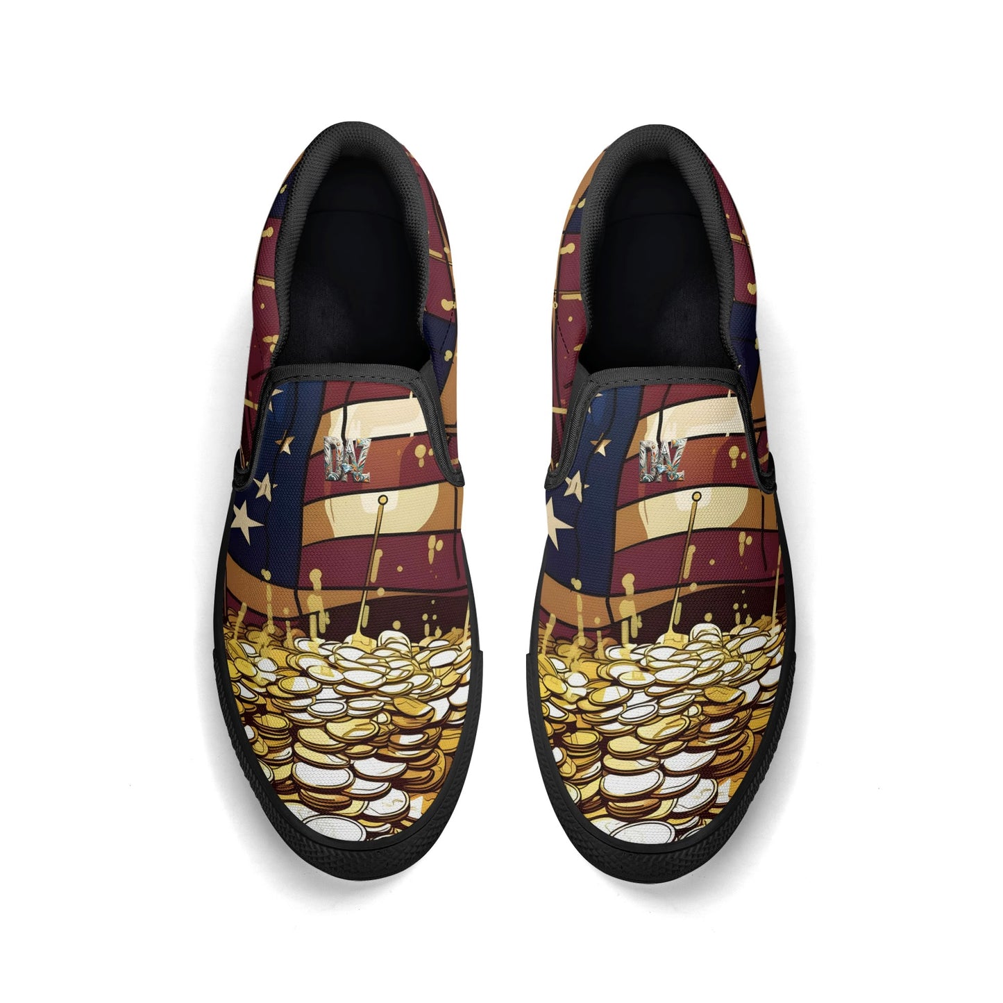 Zapatos DAZ Premium de goma sin cordones para hombre