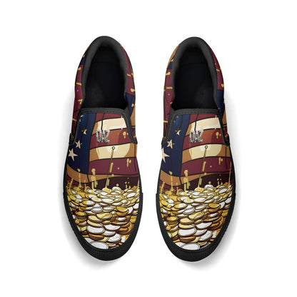 Zapatos DAZ Premium de goma sin cordones para hombre