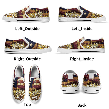 Zapatos DAZ Premium de goma sin cordones para hombre