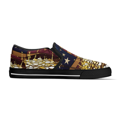Zapatos DAZ Premium de goma sin cordones para hombre